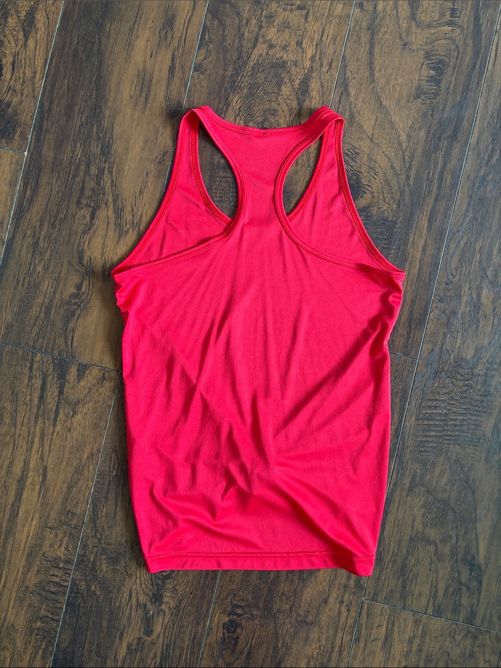 Next Level Apparel Red Racerback Knot-Front Tank - Picture 3 of 3